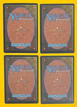 MTG LIGHTNING BOLT (x4) Unlimited (OldManMTG 013-322) - Image 2