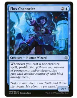 1x MTG Flux Channeler - War of the Spark! NM Mint! Ships fast - Image 1