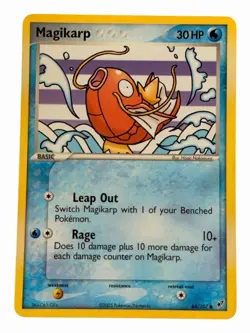 Magikarp - 64/107 EX Deoxys 2005 - Vintage - Pokemon TCG - Image 1