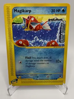 2002 Pokemon TCG - Magikarp 118/165 Expedition Base Set Regular - Image 1