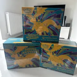 TCG Ascended Heroes Pokemon Center Elite Trainer Box ETB x2 and 1x Normal - Image 1
