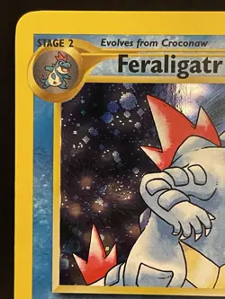 🔥Feraligatr 4/111 Neo Genesis Holo LP Pokemon TCG - Image 2