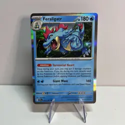 Pokemon TCG - Feraligatr 041/162 Holo Rare - Temporal Forces - Image 1