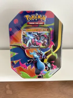 Mega Charizard Ex Tin - Mega Charizard X EX Promo - Image 1