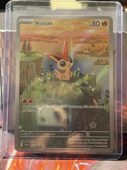 Pokemon TCG Victini 208 Promo Holo 80 HP Sv: Scarlet & Violet - Image 3
