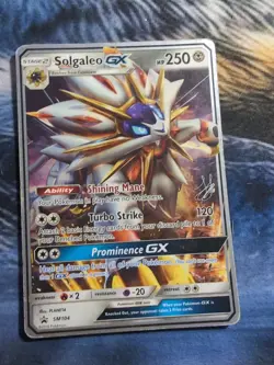 Pokemon TCG Solgaleo GX Sun & Moon Base Set SM104 World Championships 2019 NM - Image 1