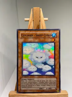Cloudian - Sheep Cloud - Super Rare 1st Edition GLAS-EN008 - MP - YuGiOh - Image 1