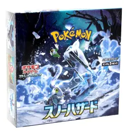 POKEMON SNOW HAZARD BOOSTER BOX JAPANESE BLOWOUT CARDS - Image 1