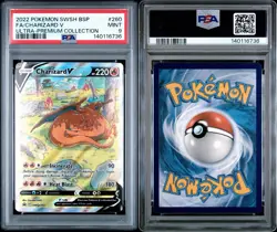 Pokemon Charizard v SWSH260 BSP Ultra-Premium Card 2022 - PSA9 - Image 4