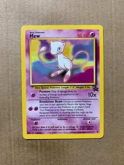 Mew #8 Black Star Promo - Non-Holo Pokemon Card - EXCELLENT - Image 1
