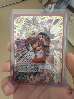 Dragon Ball Fusion World Ultimate Battle Top 8 Prize Card Threads Of Fate - Image 1