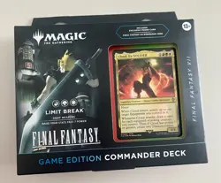 MTG Magic Final Fantasy Limit Break GAME EDITION Commander Deck SEALED - Image 1
