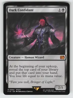 Dark Confidant *Non-Foil* FIN 94 NM - Image 1