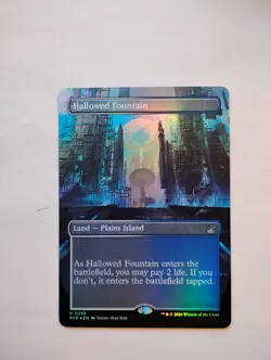 Hallowed Fountain (Borderless) Ravnica Remastered Foil - Image 1