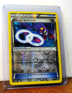 POKEMON GENGAR SPIRIT LINK 95/119 REVERSE HOLO TRAINER XY PHANTOM FORCES LP - Image 5