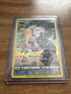 Pokemon TCG Lost Origin Trainer Gallery Pikachu TG05/TG30 Full Art Holo Rare - Image 2