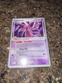 Pokemon Card Espeon EX 102/115 World Championship 2006 card - Image 1