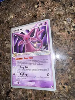 Pokemon Card Espeon EX 102/115 World Championship 2006 card - Image 3
