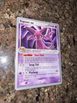 Pokemon Card Espeon EX 102/115 World Championship 2006 card - Image 4