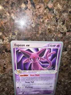 Pokemon Card Espeon EX 102/115 World Championship 2006 card - Image 5