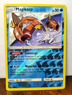 POKEMON MAGIKARP 17/111 REVERSE HOLO CRIMSON INVASION LP - Image 1
