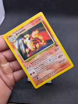 Pokemon TCG Arcanine Black Star Promo 6 WOTC LP EXCELLENT - Image 2