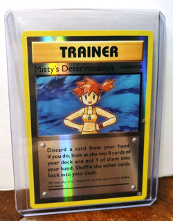 POKEMON MISTY'S DETERMINATION 80/108 REVERSE HOLO XY EVOLUTIONS NM NEAR MINT - Image 5