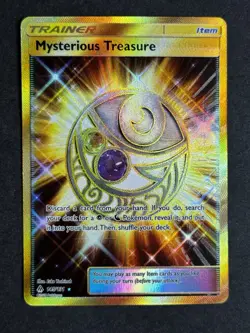 Mysterious Treasure 145/131 Forbidden Light Gold Secret Rare Pokemon NM/Near Min - Image 1