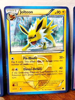 POKEMON PLASMA FREEZE EEVEELUTIONS ESPEON 48/116 JOLTEON 31/116 VAPOREON 20/116 - Image 3