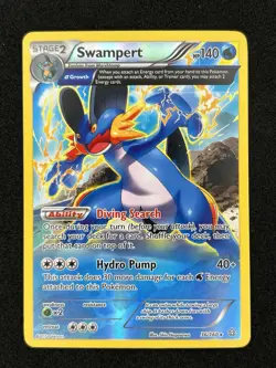 Pokemon TCG Swampert 36/160 XY-Primal Clash Reverse Holo Rare NM - Image 1