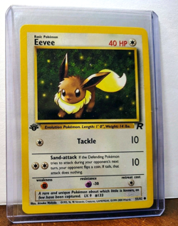 POKEMON EEVEE 55/82 1ST EDITION TEAM ROCKET LP-NM - Image 5