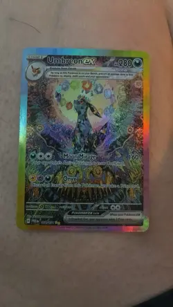 2025 Pokemon Sv: Prismatic Evolutions #161 Umbreon ex Special Illustration Rare… - Image 1