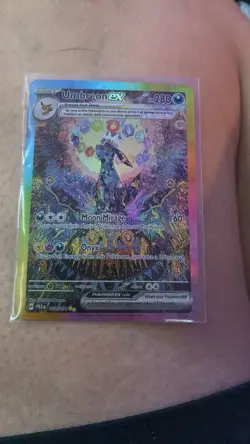 2025 Pokemon Sv: Prismatic Evolutions #161 Umbreon ex Special Illustration Rare… - Image 2