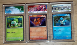 Pokemon 151 Promo's -Bulbasaur -Charmander -Squirtle -Sequential! Ace 9 MINT! - Image 1