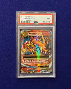 PSA 9 M Charizard EX #13 XY Evolutions 2016 Pokemon MINT - Image 1