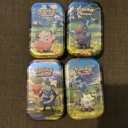 Pokemon TCG Ascended Heroes - Mini Tins - Assorted Sealed 4 DESIGNS NEW - Image 1