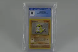 1999 Pokemon Unlimited Base Set Sandshrew 62/102 CGC 8.5 NM/Mint+ - Image 1