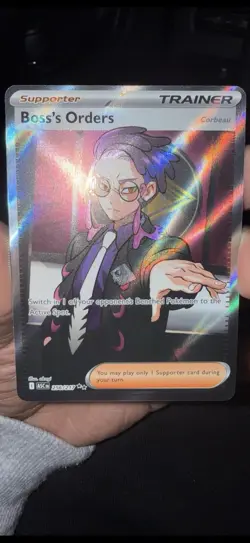 Boss’s Orders 256/217 Ultra Rare Full Art Pokemon TCG Ascended Heroes NM - Image 1