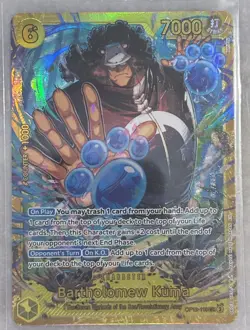 One Piece CCG Bartholomew Kuma Legacy of the Master OP12-119 - Image 1
