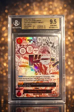 2025 One Piece A Fist of Divine Speed Alt Art Honesty Impact BGS 10 PRISTINE - Image 1