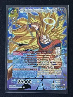 Dragon Ball Super SS3 Son Goku Premonitions of a Fierce Battle SPR Foil Card - Image 1