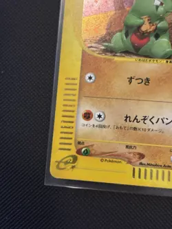 Larvitar Pokemon Card Japanese McDonald's Promo 018/018 Holo 9412 - Image 2