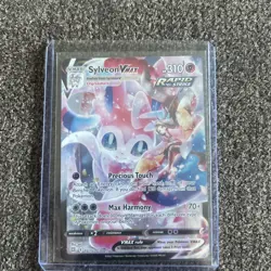 Pokemon Sylveon VMAX TCG Full Art Rare Card TG15/TG30 Brilliant Stars - Image 1
