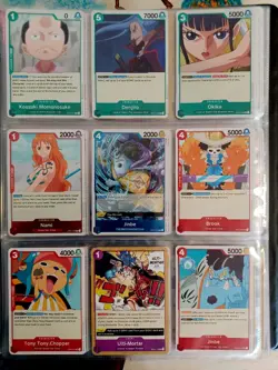 One Piece Romance Dawn 90 Cards Collection Inc L, SR, R, UC and C English Album - Image 3