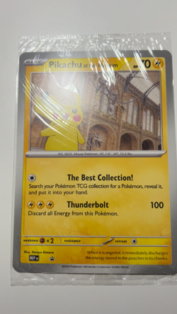 Pikachu At The Museum Jumbo Pokemon Card - Natural History Museum - Image 2