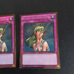 3 x PGL3-EN091 REMOVE BRAINWASHING GOLD RARE 1ST EDITION YuGiOh CARD - Image 4