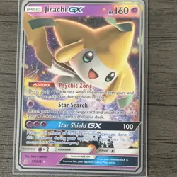 Pokemon Jirachi GX 79/236 World Championships 2019 Promo Card-NM - Image 1