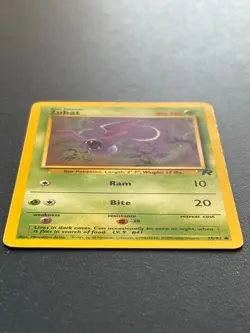 Zubat 70/82 Team Rocket Regular Common LP Vintage Pokemon Card 2000 - Image 2