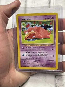 Slowpoke 73/111 Common Neo Genesis Pokemon Card NM Near Mint Pokemon Vintage TCG - Image 1