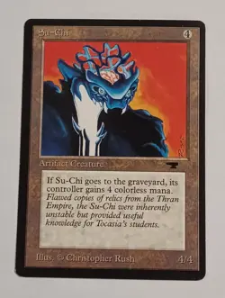 Su-Chi MTG Antiquities Uncommon Artifact Creature - Image 1